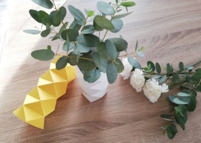 Vase origami