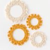 Miroir mandala corde macramé bohème rond décoration murale – Image 5