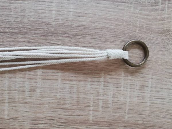 Suspension Plante ajustable corde perles Macramé – Image 6