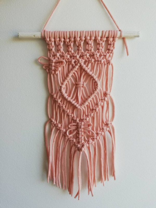 Décoration chambre enfant/bébé macramé mural – Image 3