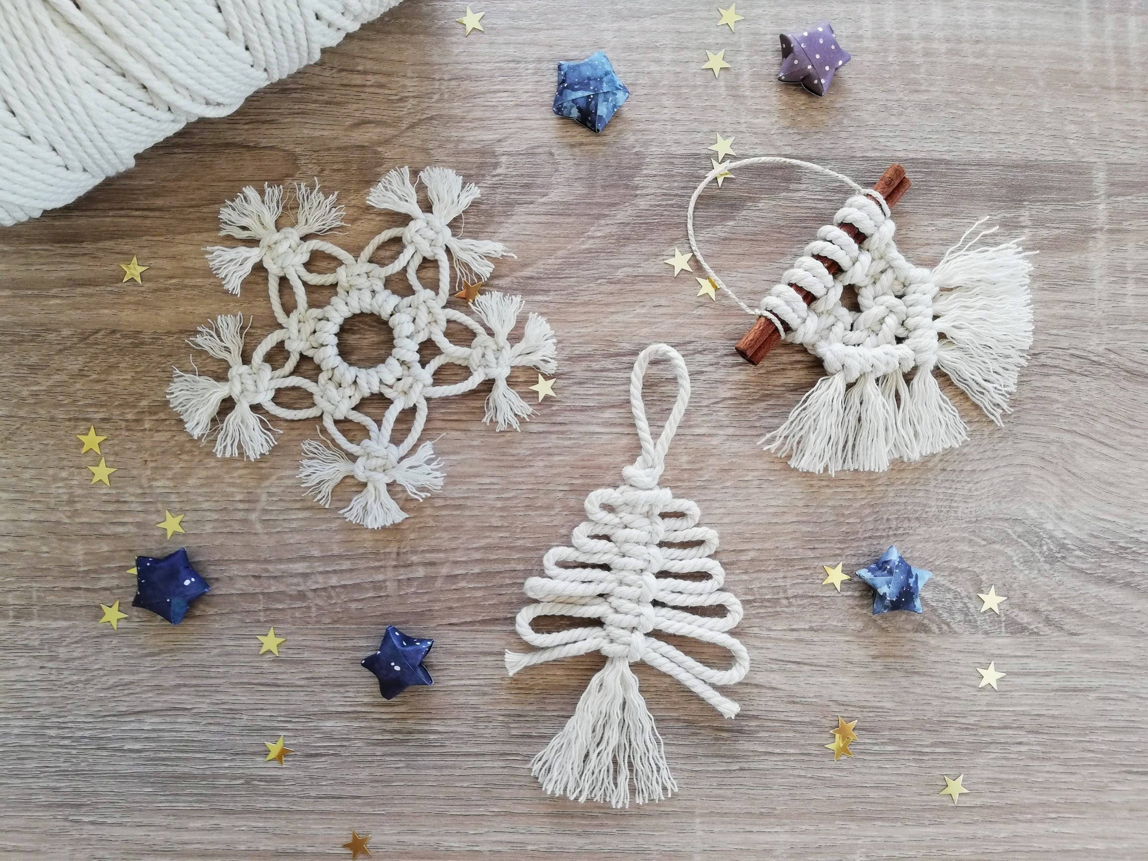 Atelier Décorations de sapin en macramé 11/11/23 - 14h/16h Loire Créateurs Montreuil Juigné