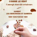 Venez me rencontrer à "Comme Le vent, concept store"