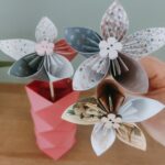 Atelier Origami: Fleurs et vase - 26/08/23 - 10h/12h - Loire créateurs Montreuil Juigné